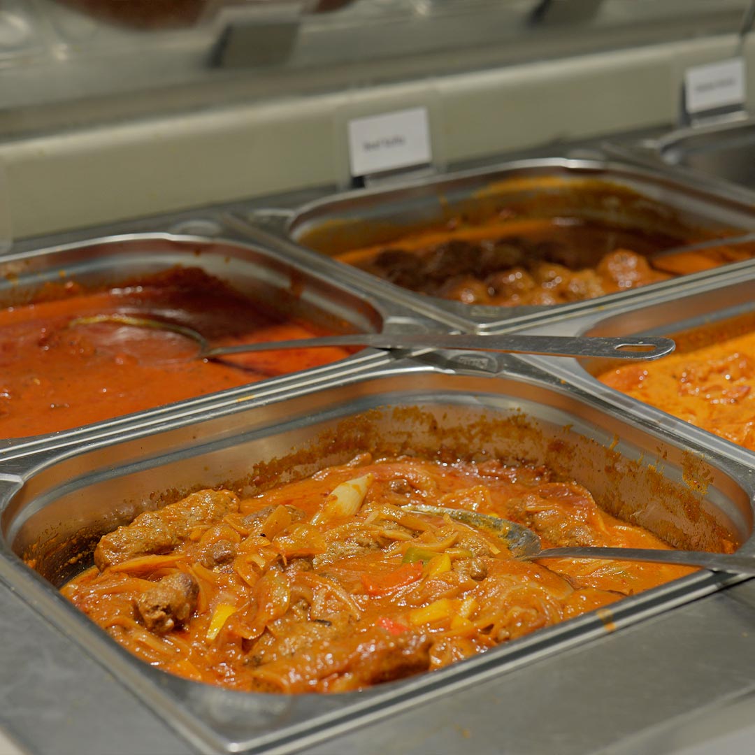 Mad fra indian flavour buffet i Glostrup